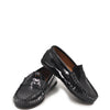 Atlanta Mocassin Black Patent Penny Loafer-Tassel Children Shoes