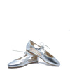 Manuela Silver Lace Mary Jane-Tassel Children Shoes