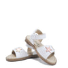 Old Soles White Star Velcro Sandal-Tassel Children Shoes