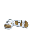 LMDI White Velcro Sandal-Tassel Children Shoes