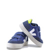 Veja Cobalt Velcro Sneaker-Tassel Children Shoes