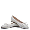 Beberlis Off White Shell Ballet Flat-Tassel Children Shoes