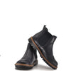 Bonpoint Navy Leather Wingtip Bootie-Tassel Children Shoes