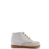 Beberlis Tan Linen Baby Bootie-Tassel Children Shoes