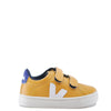 Veja Mustard Velcro Sneaker-Tassel Children Shoes