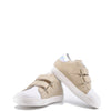 Beberlis Taupe Double Velcro Baby Sneaker-Tassel Children Shoes