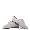Beberlis Gray Pebbled Leather Derby-Tassel Children Shoes