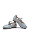 Beberlis Aquamarine Slit Mary Jane-Tassel Children Shoes