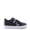Hugo Boss Black Leather Elastic Sneaker-Tassel Children Shoes