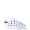 Bonton White Star Fur Velcro Sneaker-Tassel Children Shoes