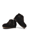 Manuela Mocha Teddy Bootie-Tassel Children Shoes