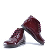 Pepe Burgundy Patent Baby Bootie-Tassel Children Shoes