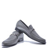 Atlanta Mocassin Gray Slip-On Buckle Dress Shoe-Tassel Children Shoes