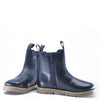 Bonton Navy Leather Boot-Tassel Children Shoes