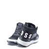 Hugo Boss Black Hi Top Sneaker-Tassel Children Shoes