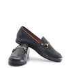 Atlanta Mocassin Black Leather Buckle Dress Shoe-Tassel Children Shoes