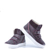 Emel Burgundy Velcro Baby Sneaker Sneaker-Tassel Children Shoes