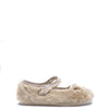 BONTON Bunny Brown Fure Mary Jane-Tassel Children Shoes