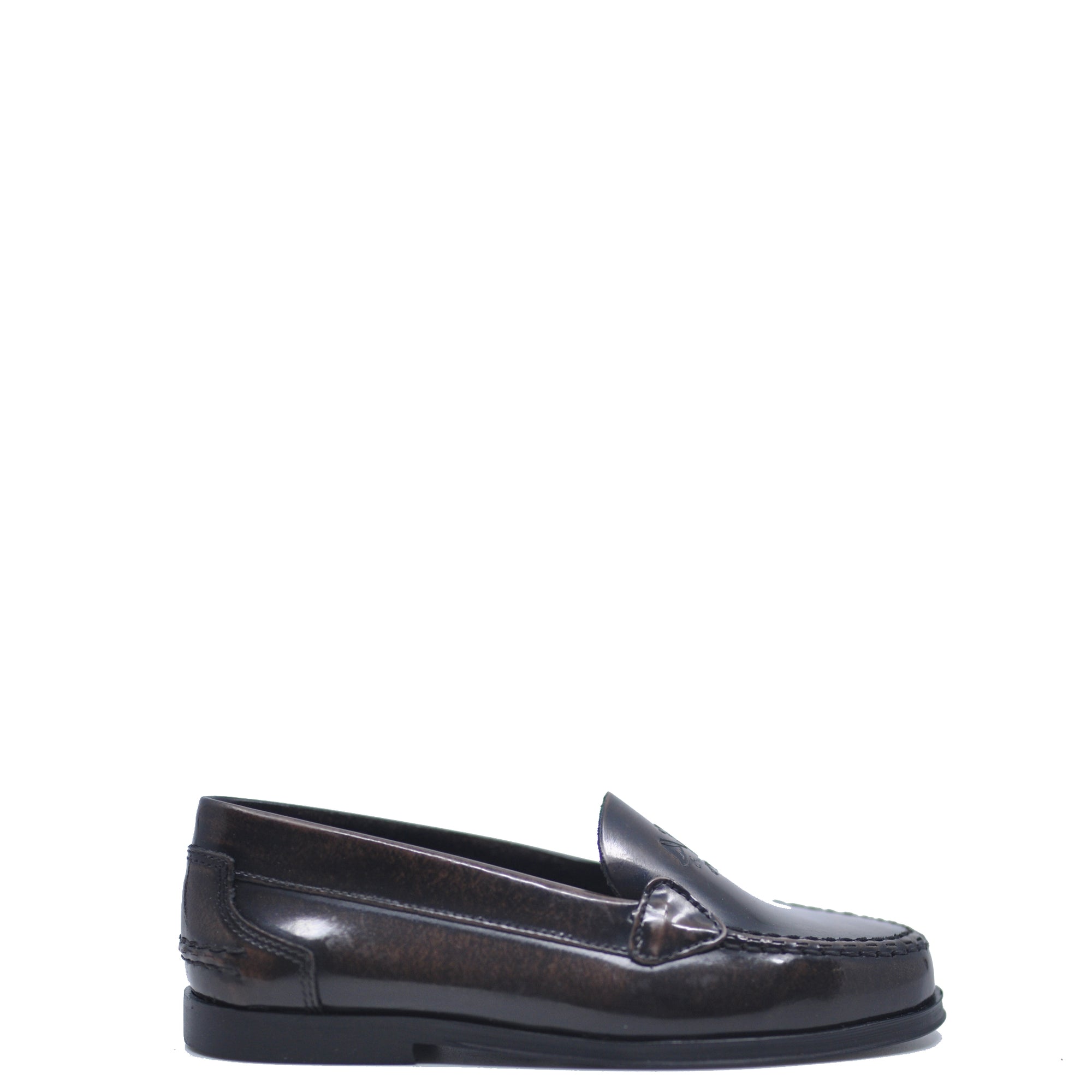 Confetti Burnished Brown Loafer-Tassel Children Shoes