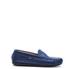 Atlanta Mocassin Navy Pebbled Penny Loafer-Tassel Children Shoes