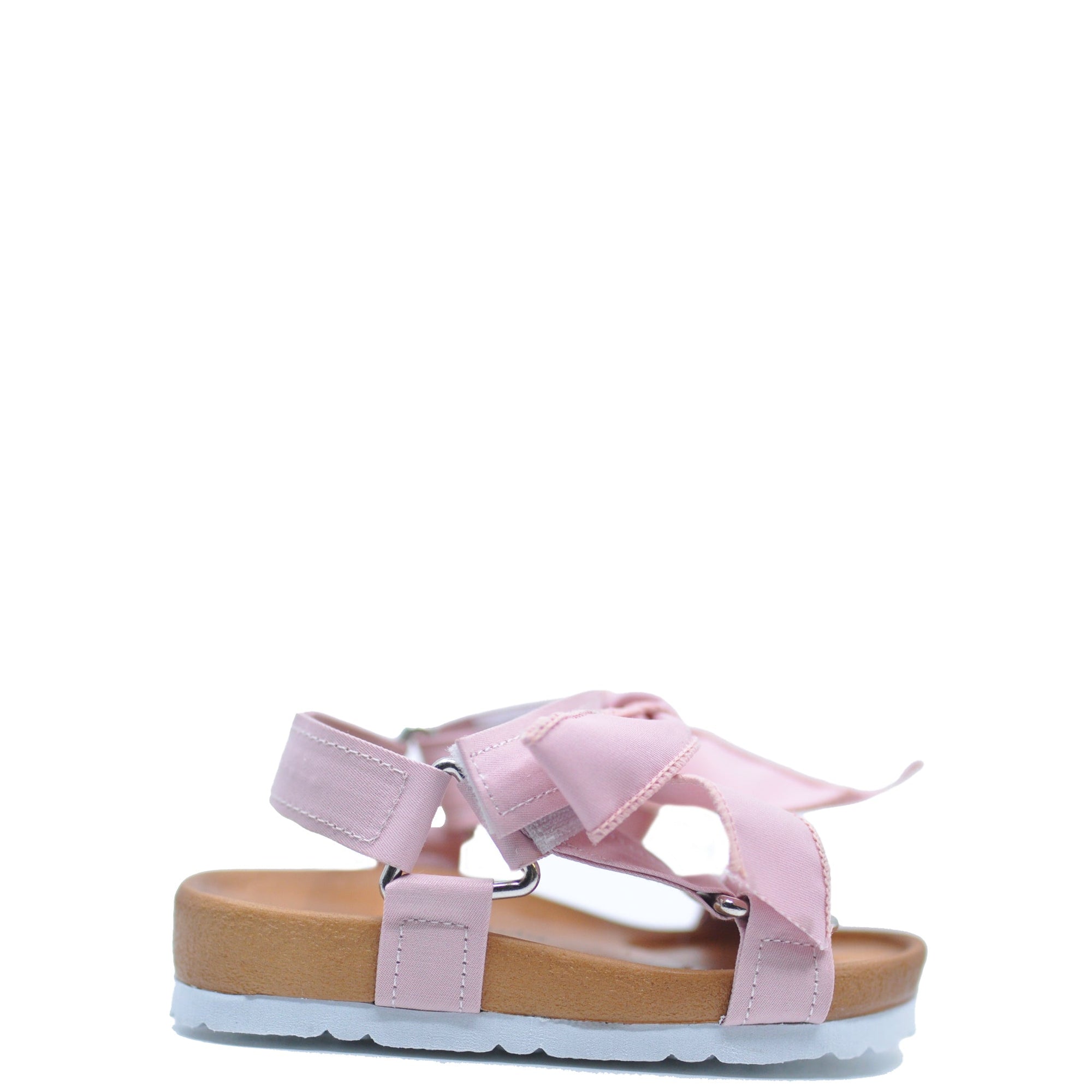 Petite Hailey Pink Bow Sandal-Tassel Children Shoes