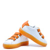 MAA White and Orange Star Sneaker-Tassel Children Shoes