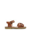 Petit Nord Cognac Buckle Sandal-Tassel Children Shoes