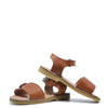 Petit Nord Cognac Buckle Sandal-Tassel Children Shoes