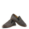Blublonc Plaid Wool Smoking Loafer-Tassel Children Shoes