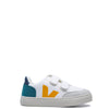 Veja White and Yellow Sneaker-Tassel Children Shoes