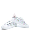 MAA White Roses and Heart Sneaker-Tassel Children Shoes