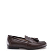 Hoo Brown Tassel Slip-On Dress Shoe-Tassel Children Shoes