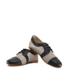 Sonatina Two Tone Leather Derby-Tassel Children Shoes