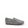 Manuela Patent Blue/Gray Loafer-Tassel Children Shoes