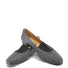 LMDI Gray Elastic Slip On-Tassel Children Shoes