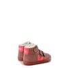 Veja Rose Suede Fur Lined Hightop Sneaker-Tassel Children Shoes