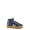 Veja Navy Hightop Fur Lined Sneaker-Tassel Children Shoes
