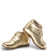 Emel Gold Leather Baby Bootie-Tassel Children Shoes
