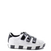 MAA Black and White Velcro Sneaker-Tassel Children Shoes