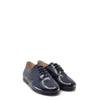Beberlis Navy Florentic Lace-Up Derby-Tassel Children Shoes