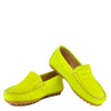 Manuela Neon Suede Penny Loafer-Tassel Children Shoes