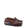 Atlanta Mocassin Brown Crocodile Loafer-Tassel Children Shoes