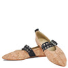 Blublonc Cork Pointed Buckle Shoe-Tassel Children Shoes