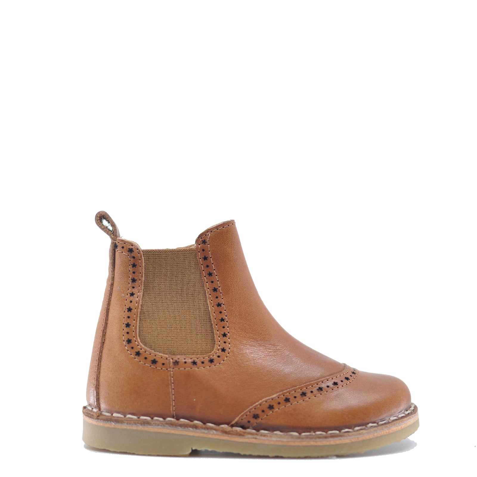 Petit Nord Luggage Perforated Boot-Tassel Children Shoes