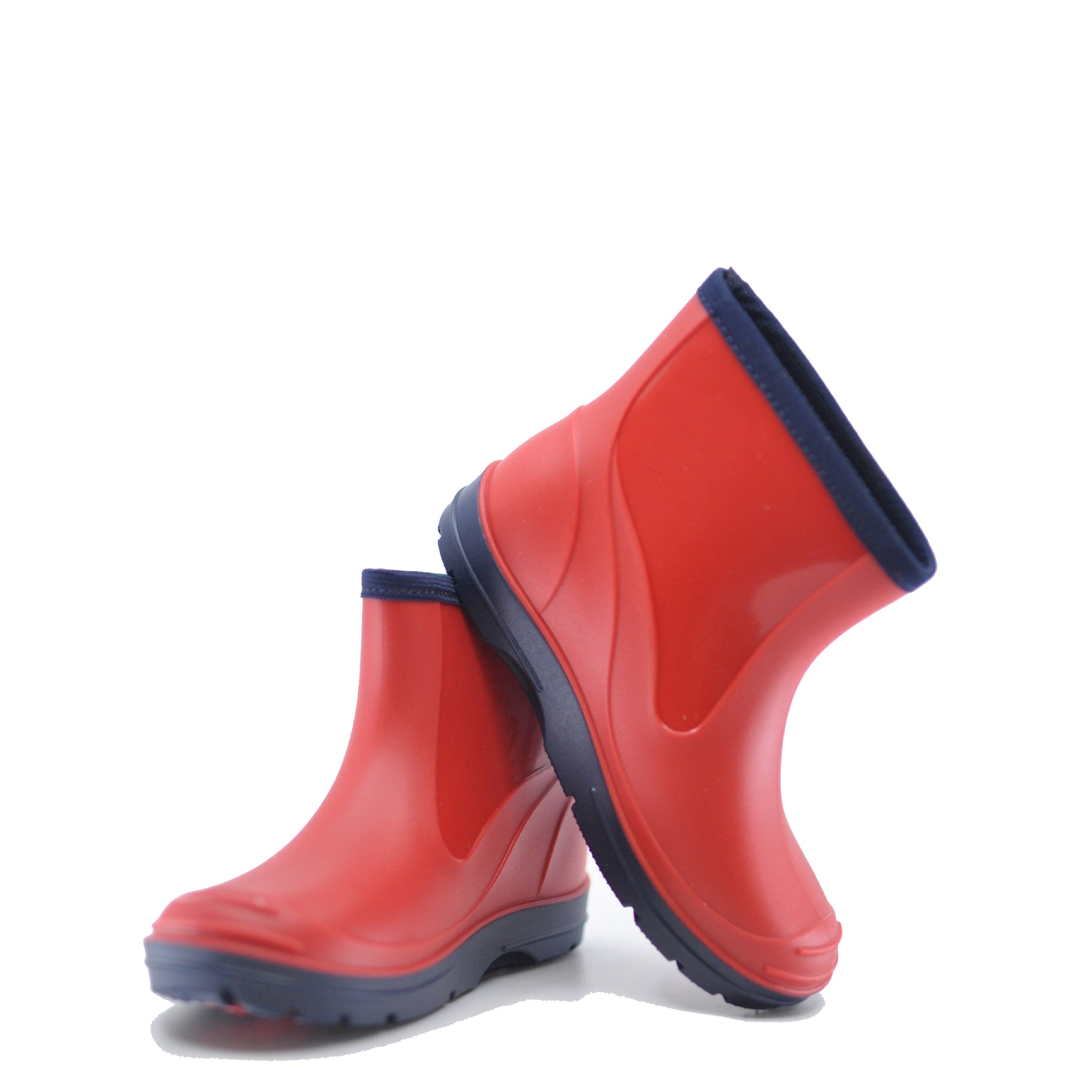 Hugo Boss Red Rainboot-Tassel Children Shoes