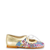 Sonatina Floral Scalloped Mary Jane-Tassel Children Shoes