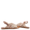 Manuela Rose Gold Fringe Sandal-Tassel Children Shoes