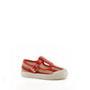 Pepe Striped T-Strap Canvas Sneaker-Tassel Children Shoes