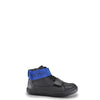 Hugo Boss Black Leather and Royal Blue Sneaker-Tassel Children Shoes