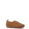 Manuela Honey Herringbone Derby-Tassel Children Shoes